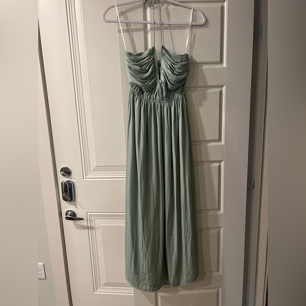 Petal & Pup Trifecta Dress Sage Size 4